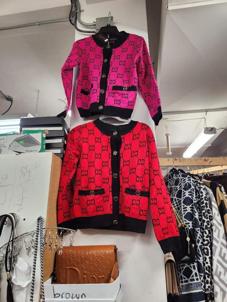 Designer sweater