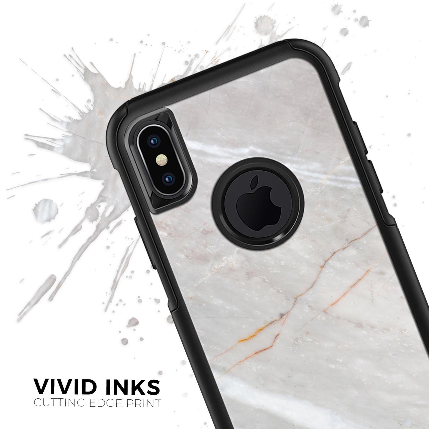Slate Marble Surface V8 - Skin Kit for the iPhone OtterBox Cases